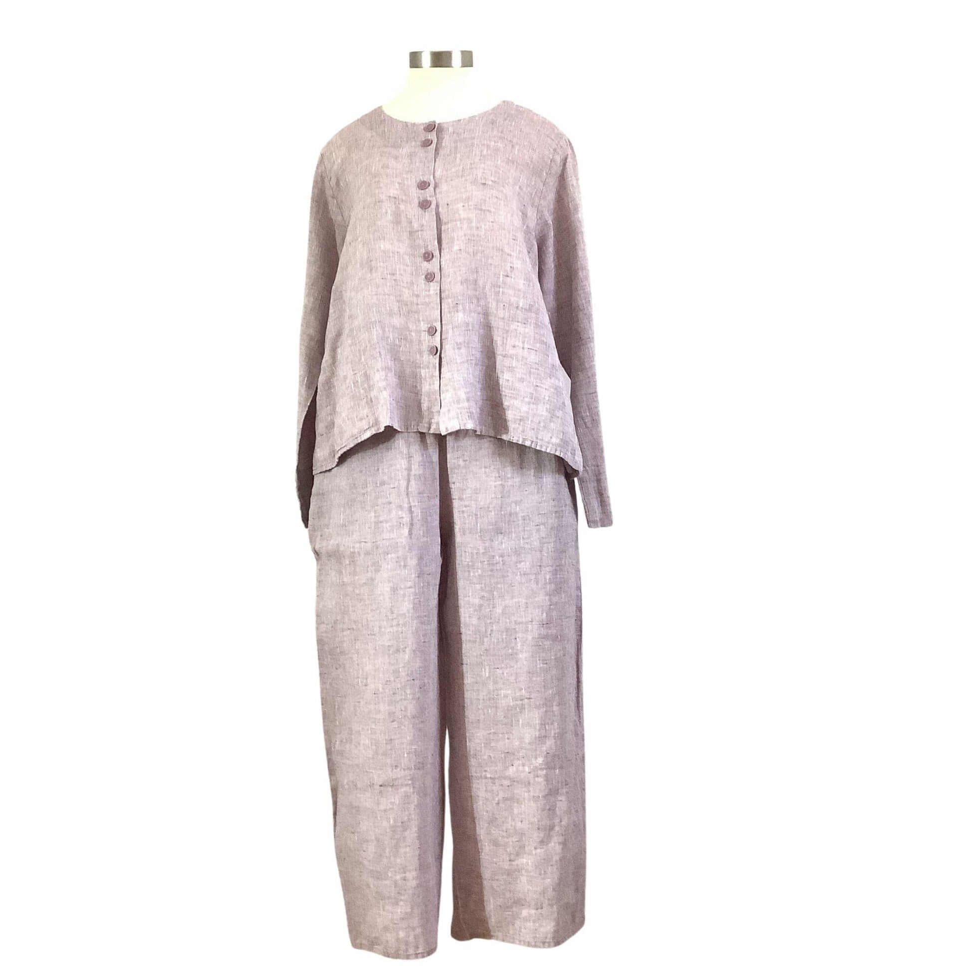 1980s Vintage Flax Outfit