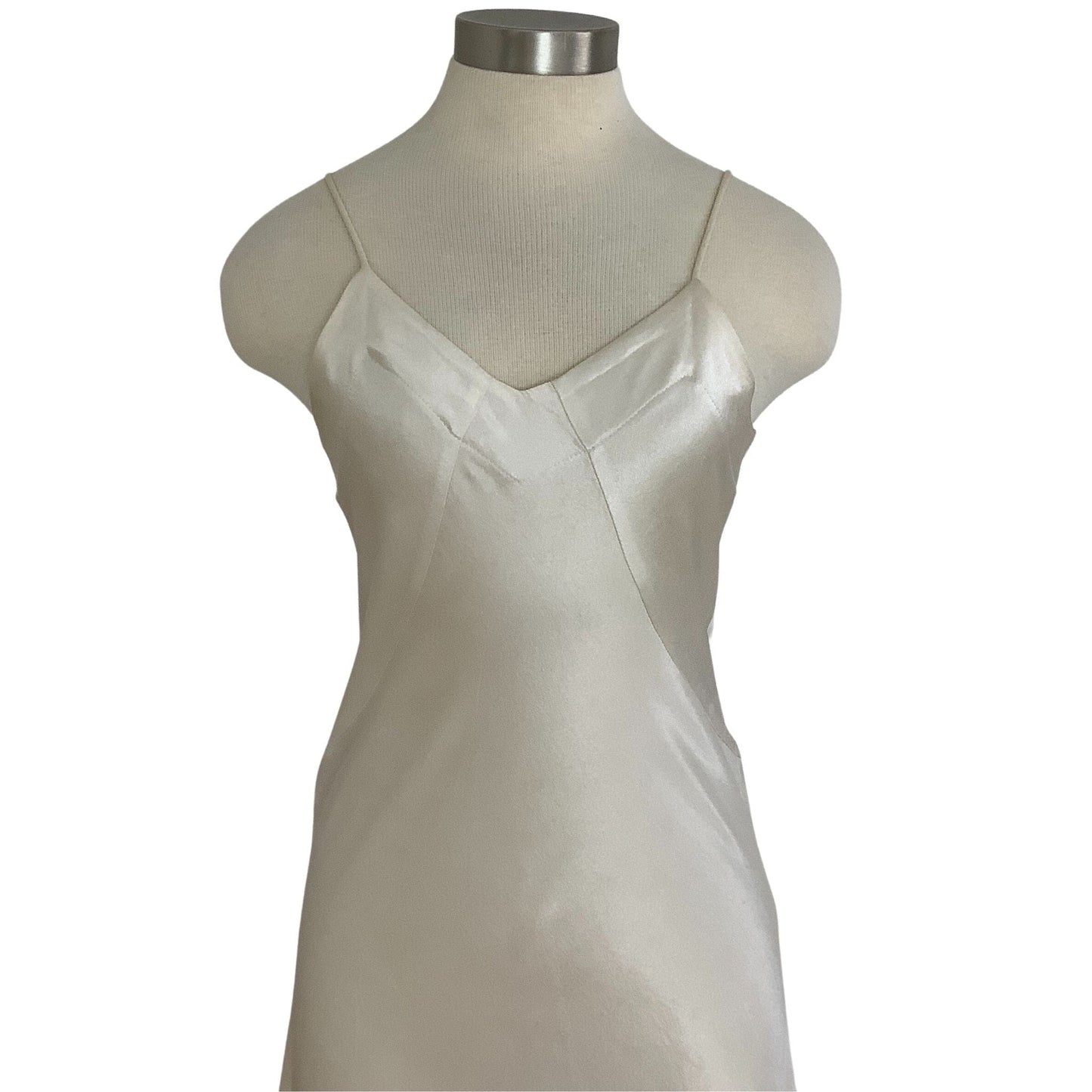 Bias Cut Satin Dress