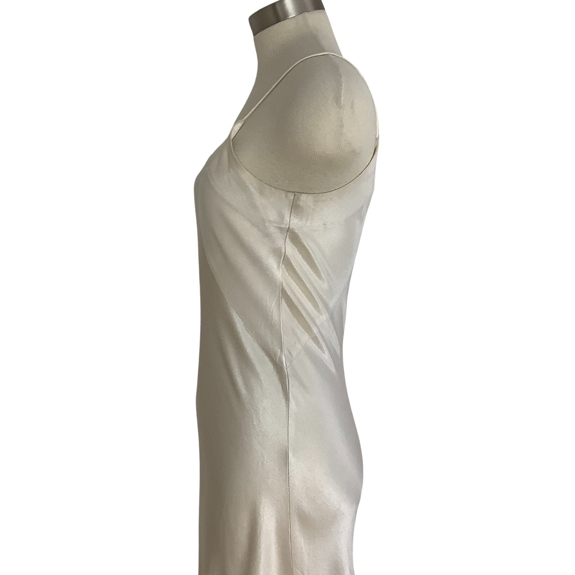 Bias Cut Satin Dress