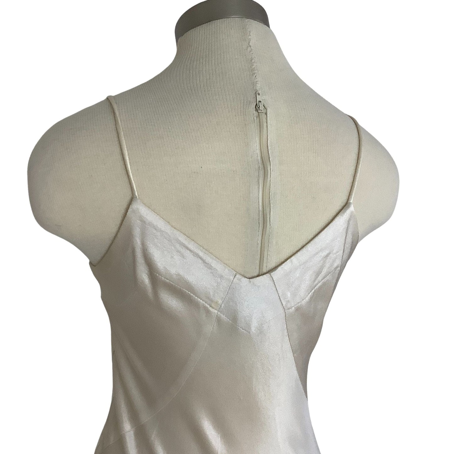 Bias Cut Satin Dress