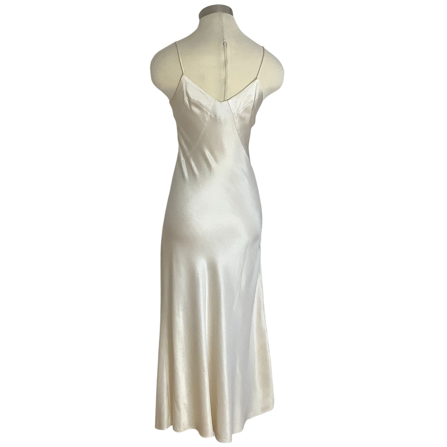 Bias Cut Satin Dress