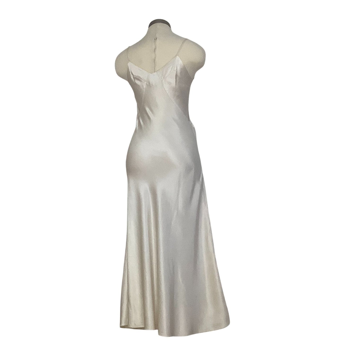 Bias Cut Satin Dress