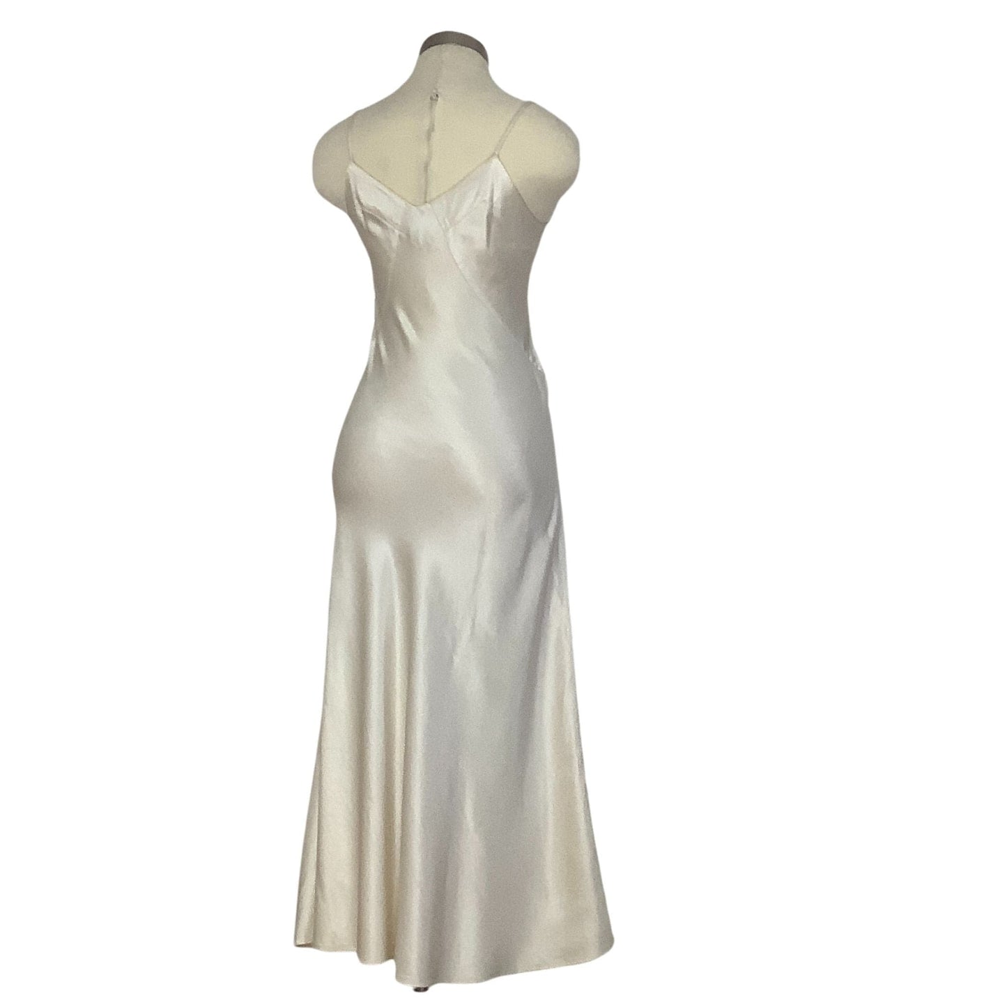 Bias Cut Satin Dress