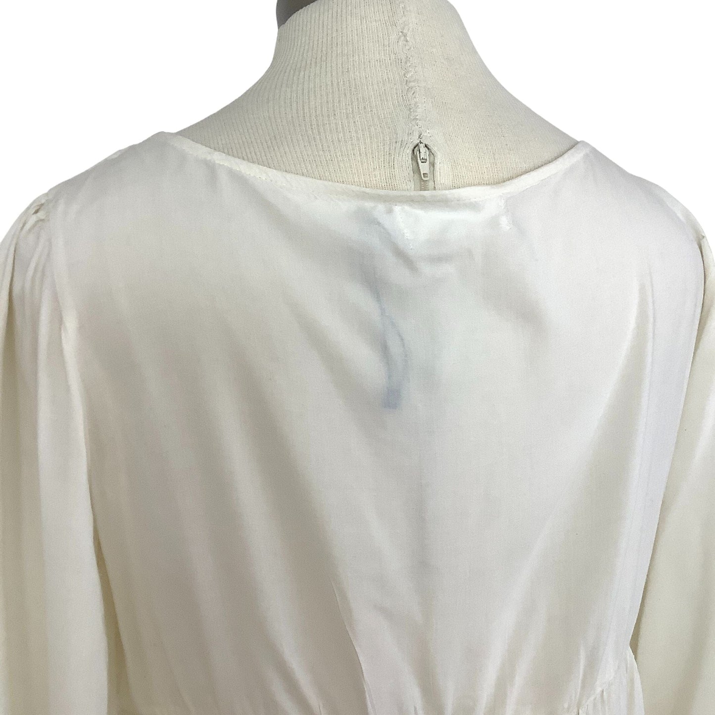 Denmark Bohemian Tunic - Balloon Hem - Cross-Stitched Detail