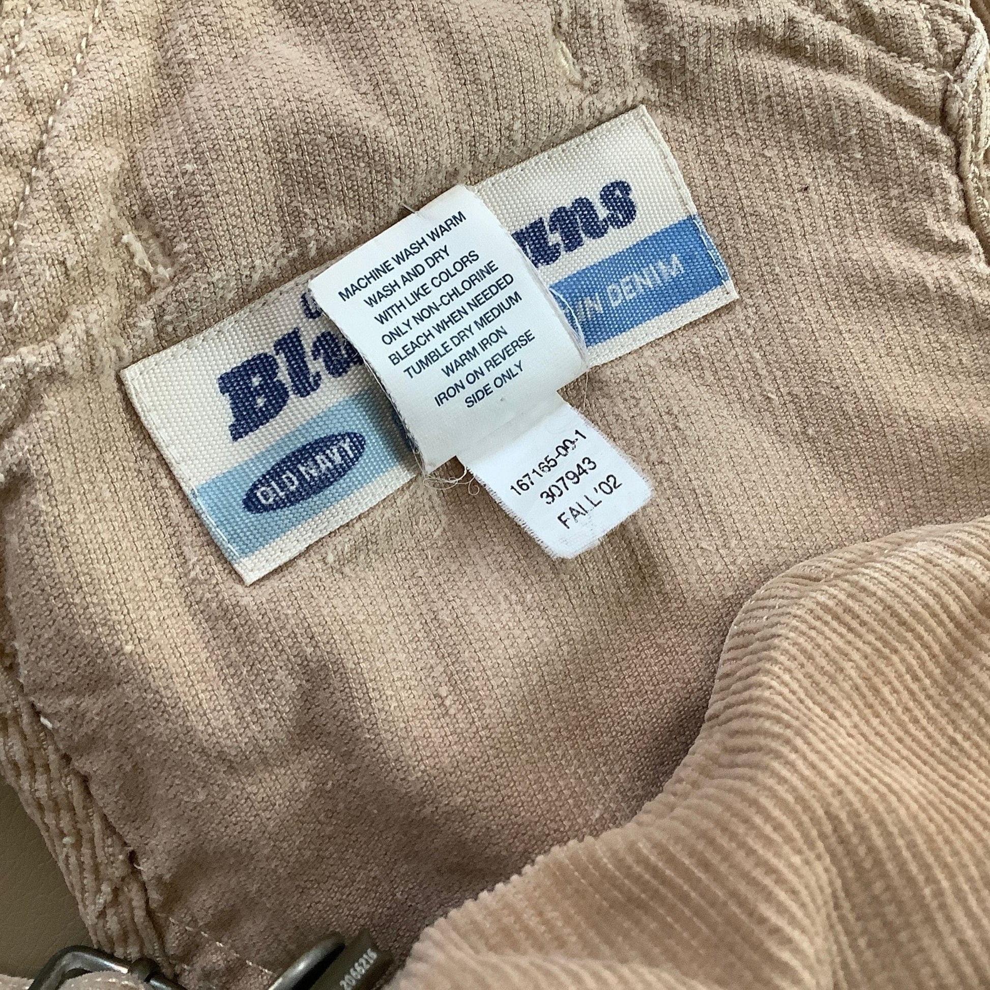 Corduroy Carpenter Overalls