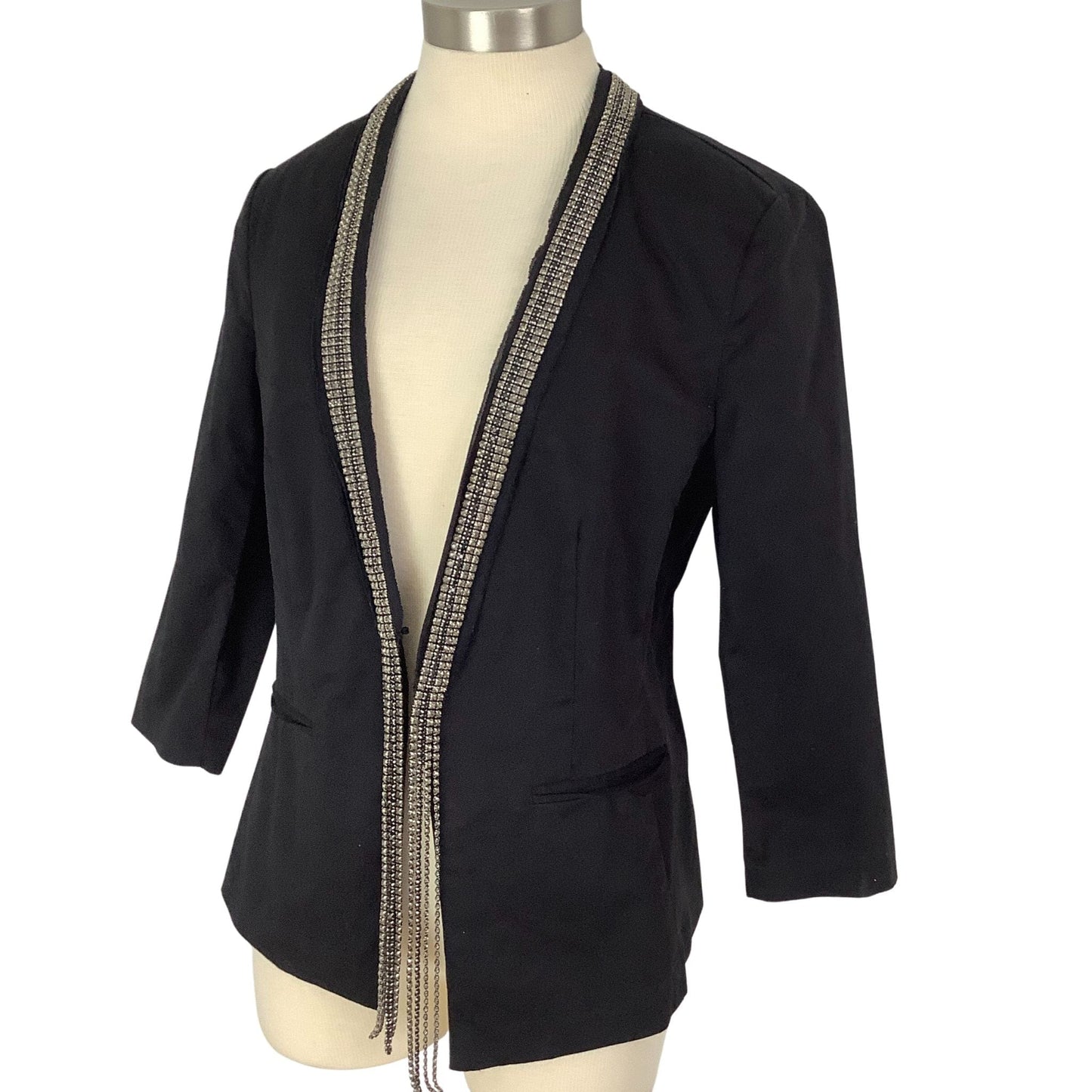 Embellished Rhinestone Jacket