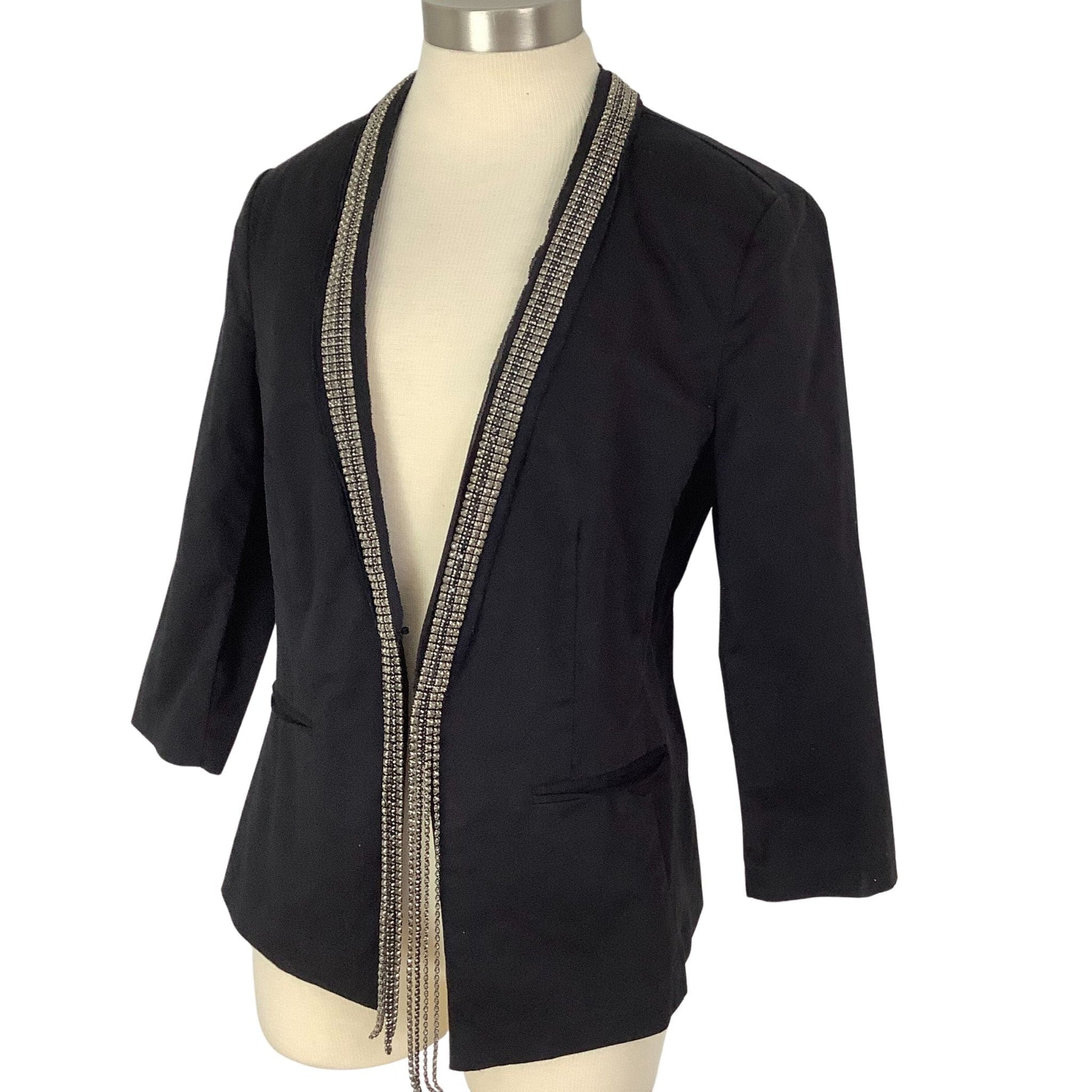 Embellished Rhinestone Jacket