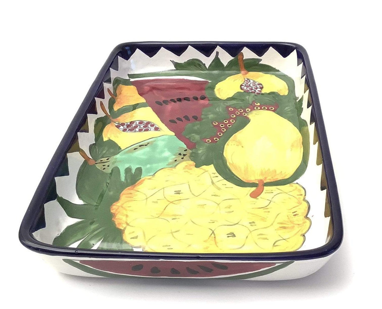 Colorful Ethnic Serving Dish