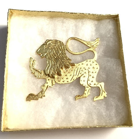 Brooch Etruscan Lion