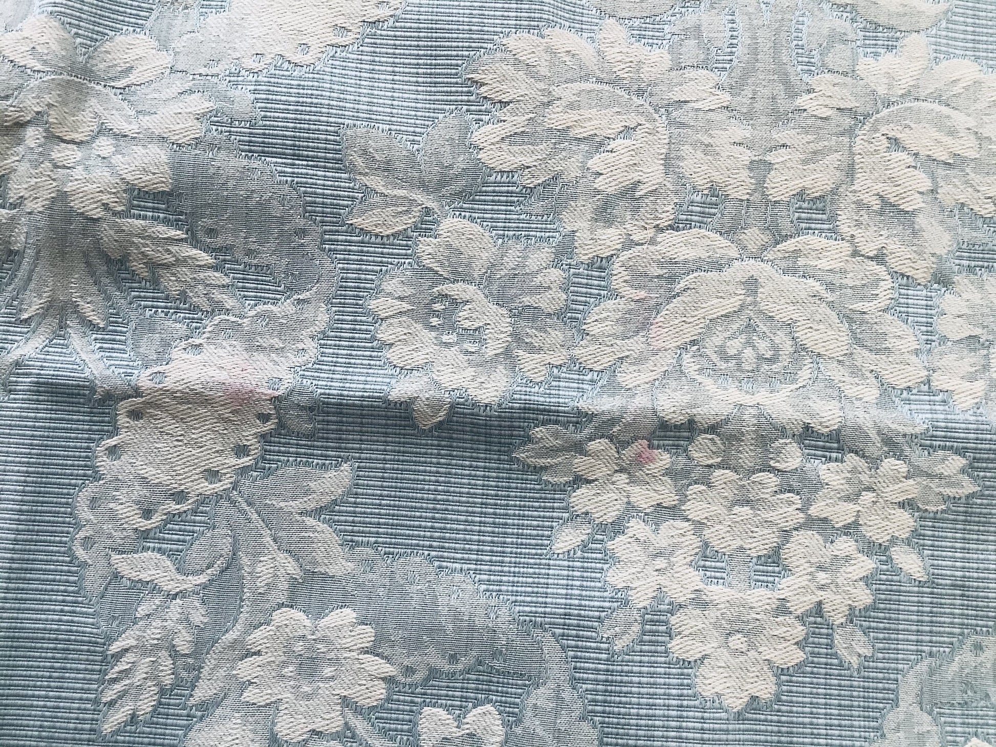 Greff Blue Fabric Sample