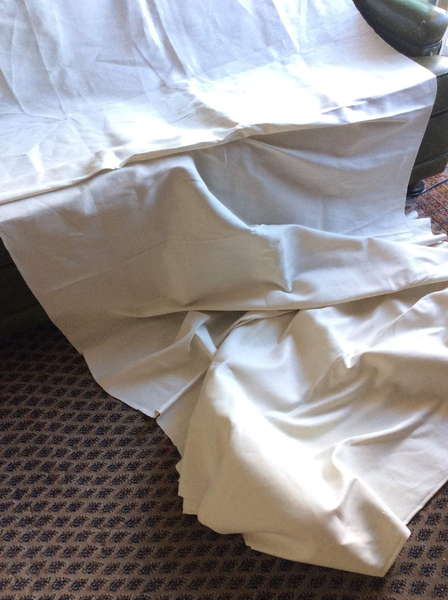 Off-White Linen Yardage