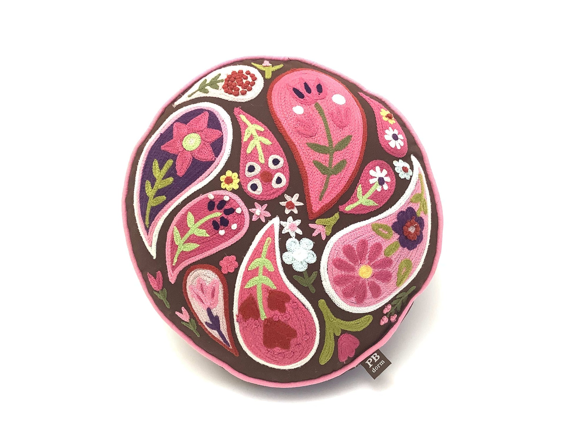 Pottery Barn Crewel Pillow