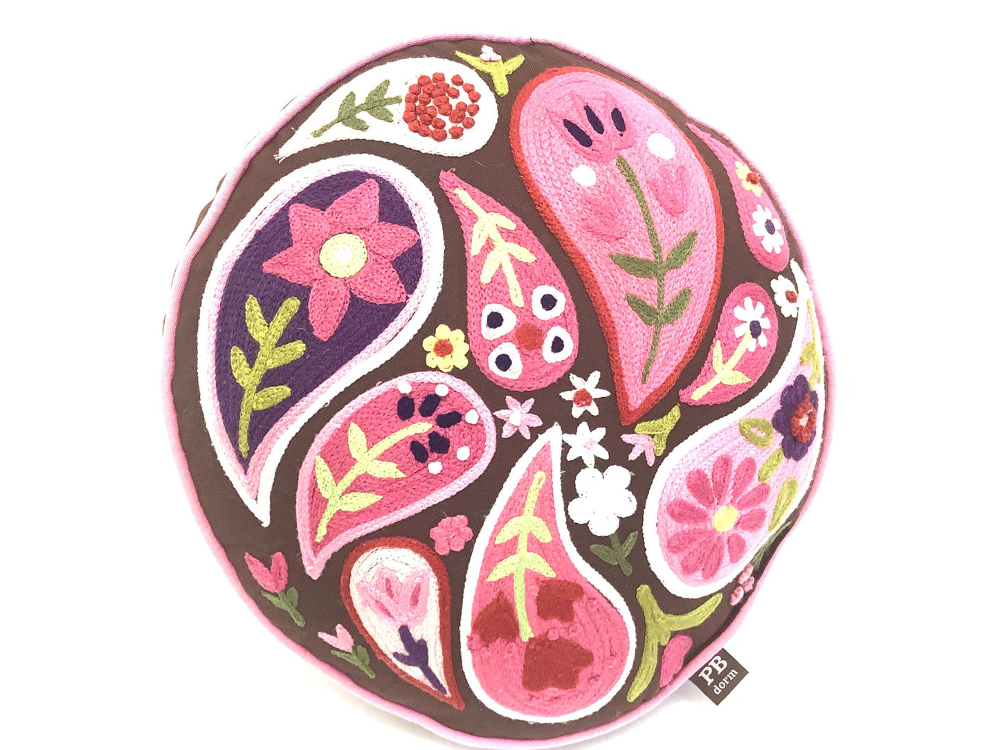 Pottery Barn Crewel Pillow