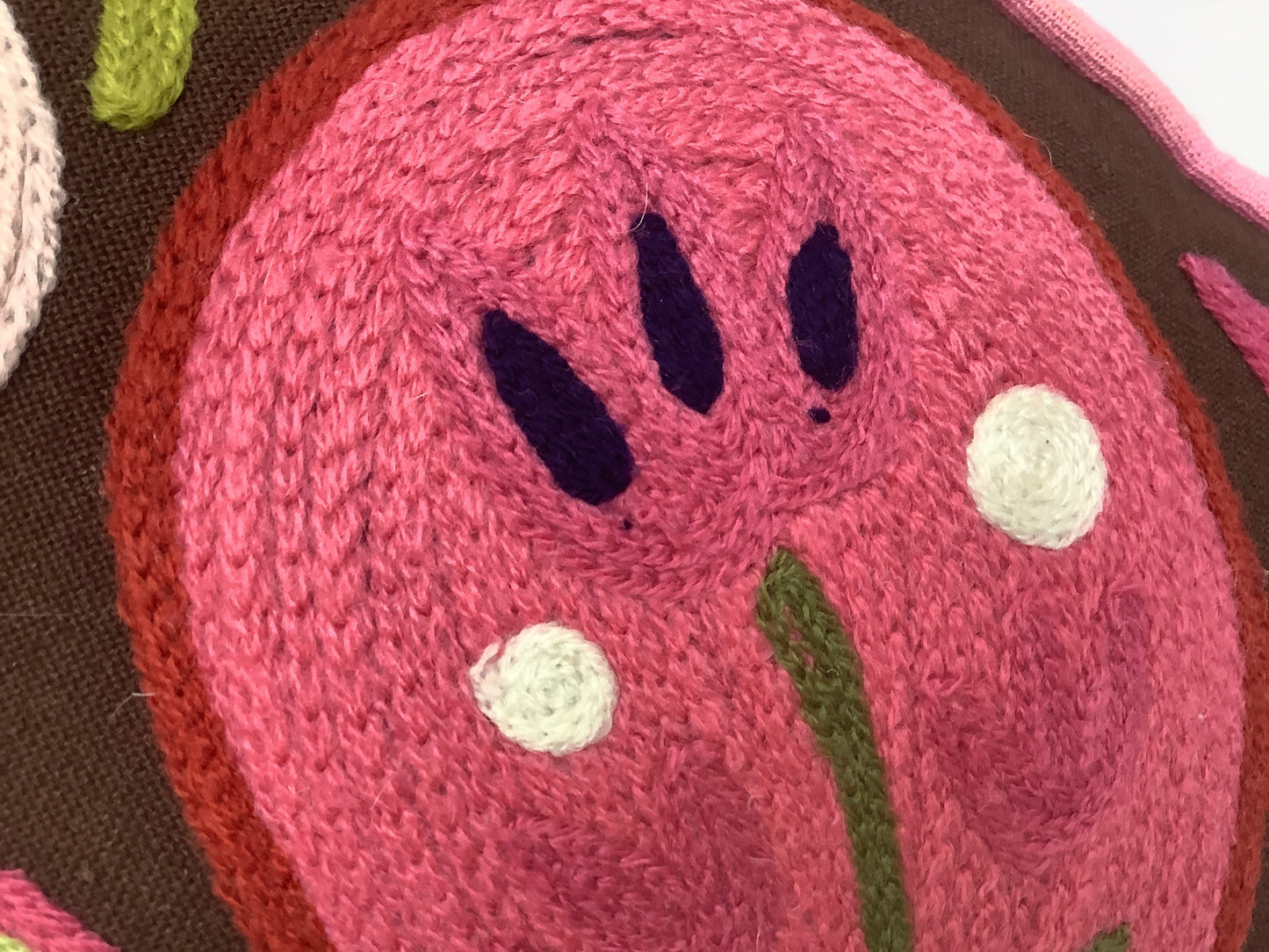 Pottery Barn Crewel Pillow