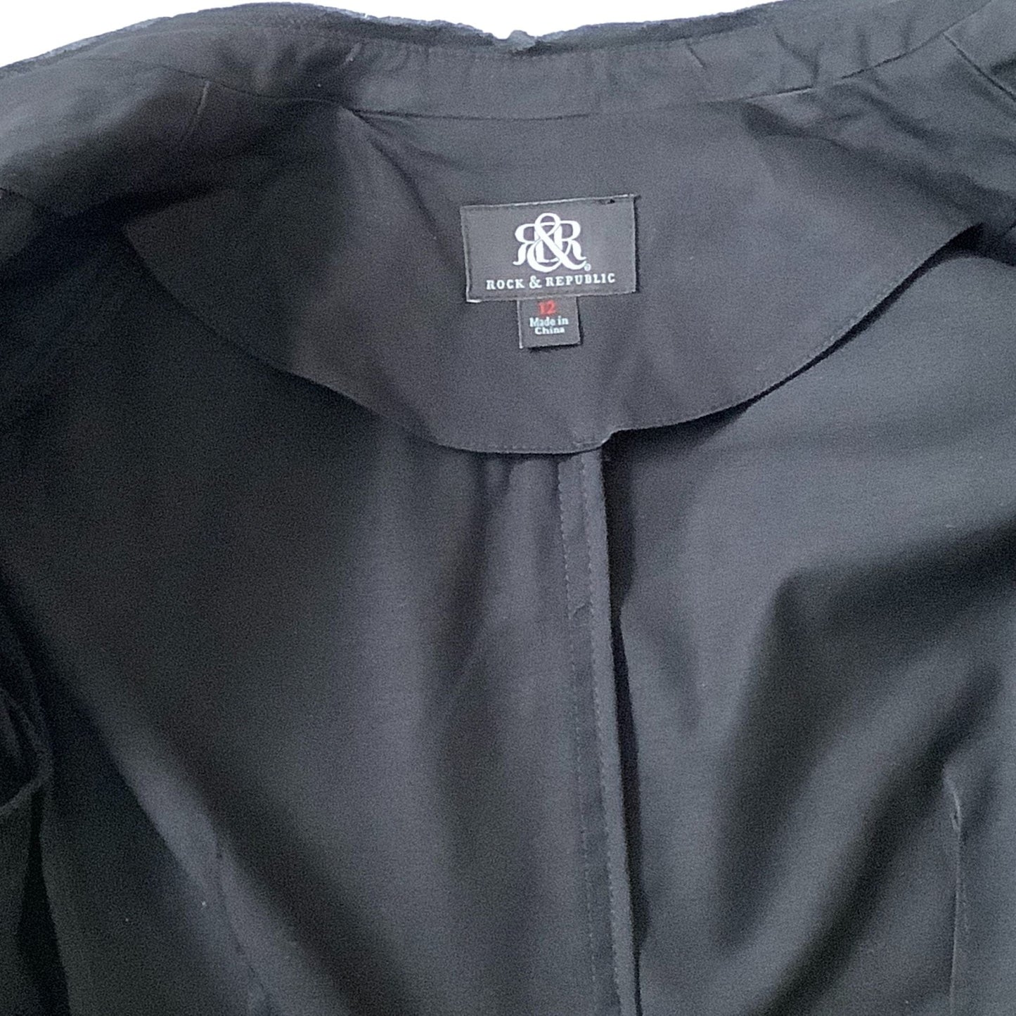 Rhinestone Embellished Jacket
