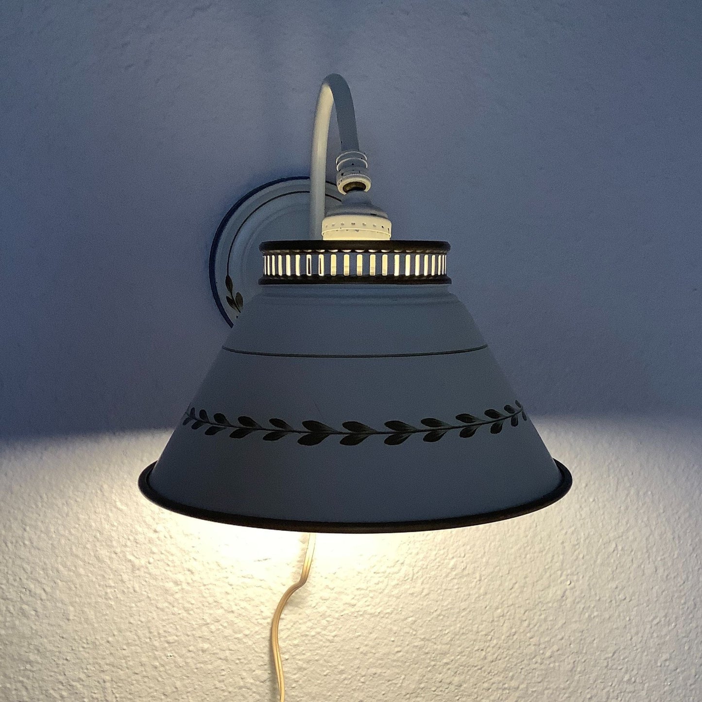 Toleware Sconce Lamp