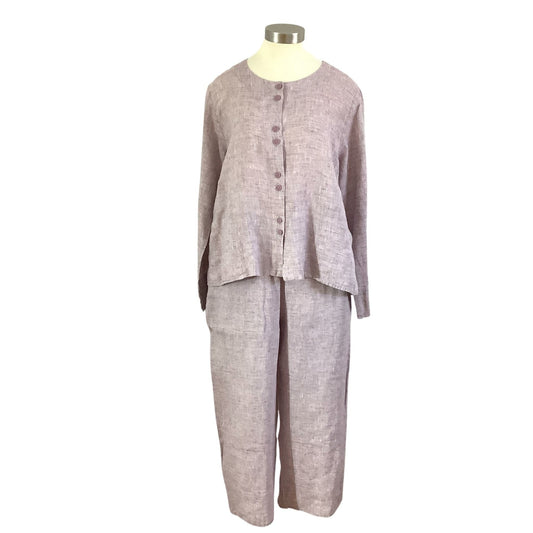 Vintage 1980s Flax Pantsuit