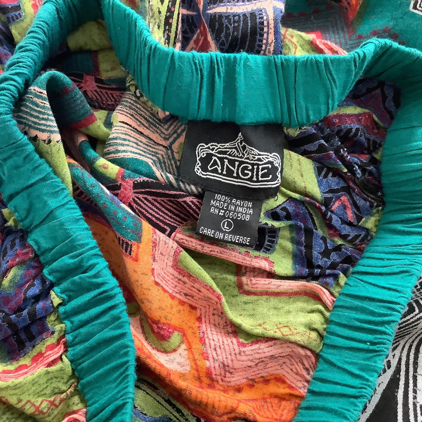 Vintage Artsy Maxi Skirt