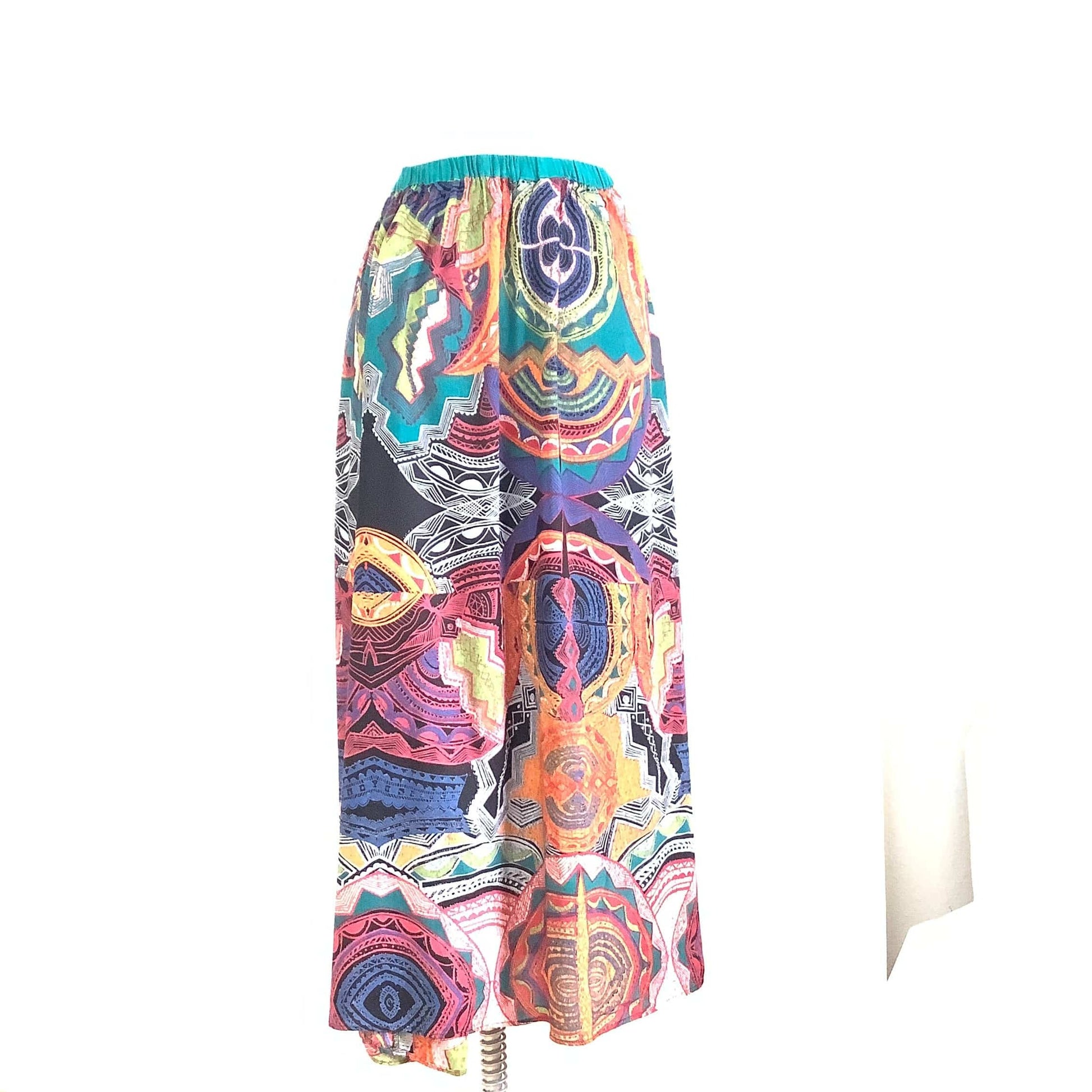 Vintage Artsy Maxi Skirt