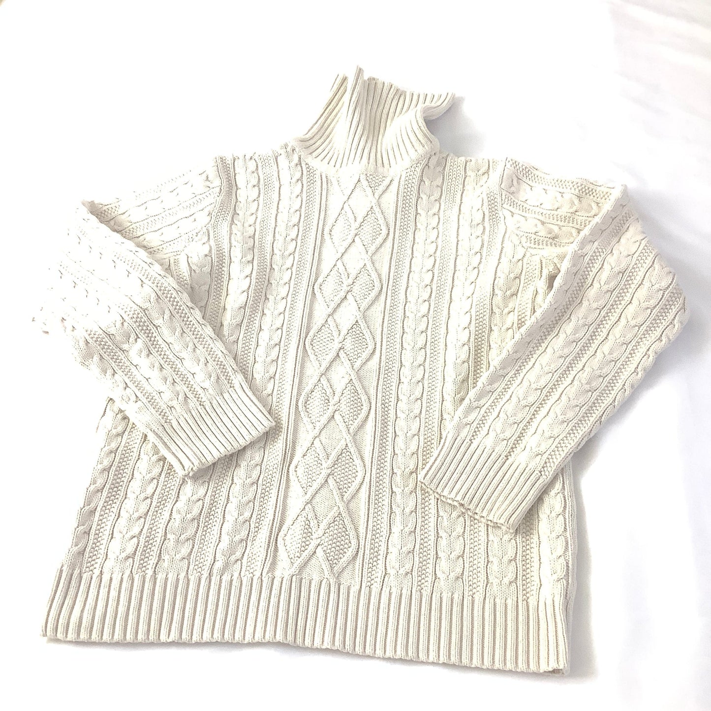 Vintage Cable Knit Pullover XS