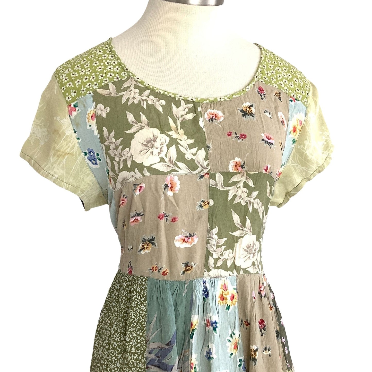 Vintage Patchwork Dress
