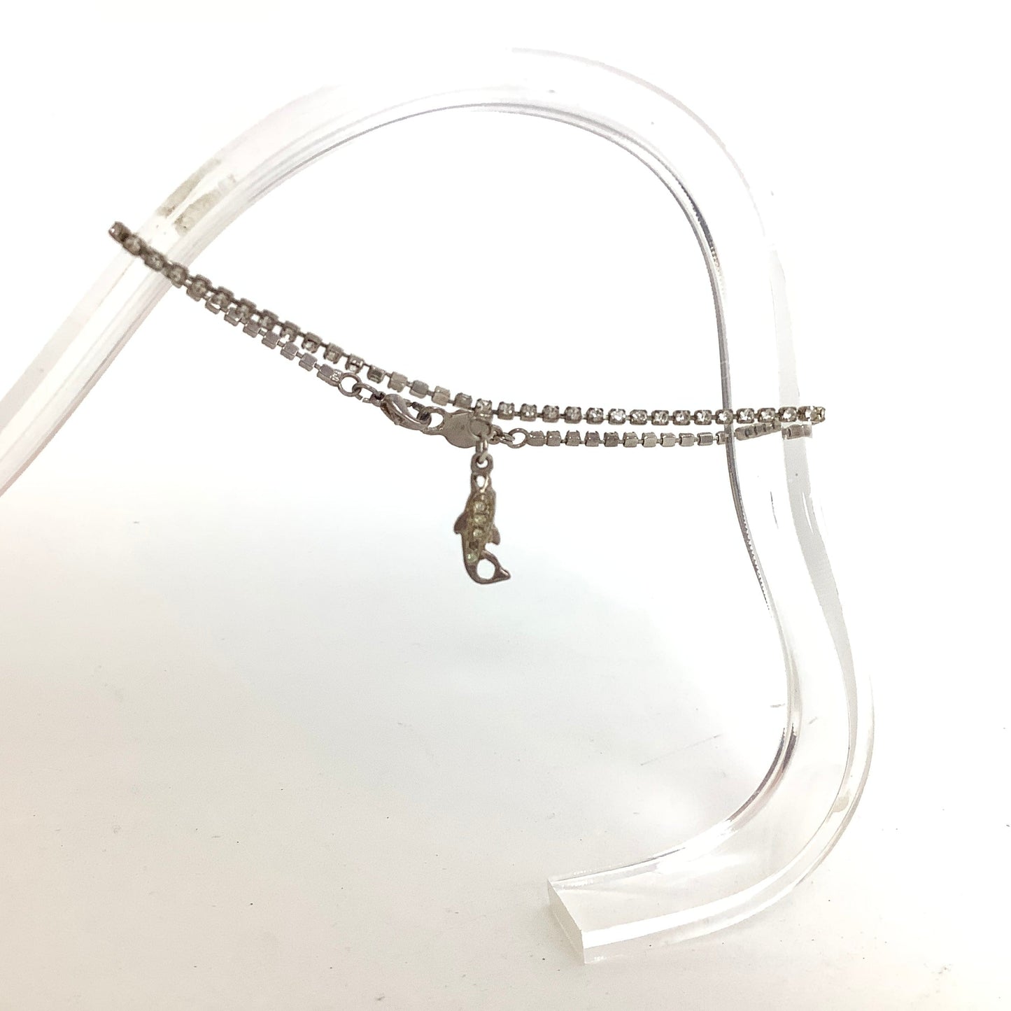 Vintage Rhinestone Anklet