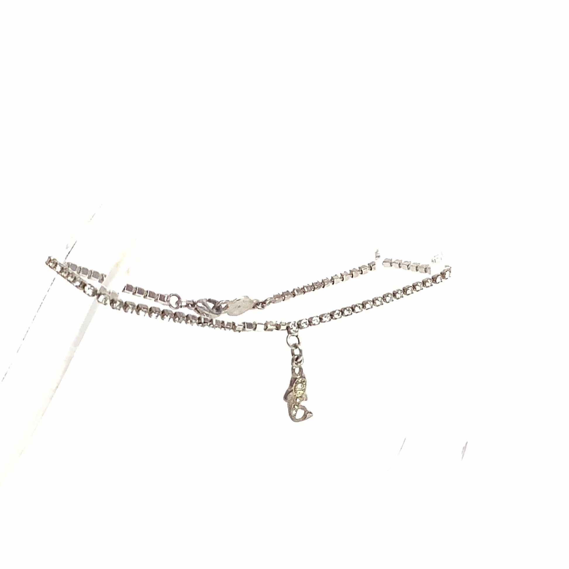 Vintage Rhinestone Anklet