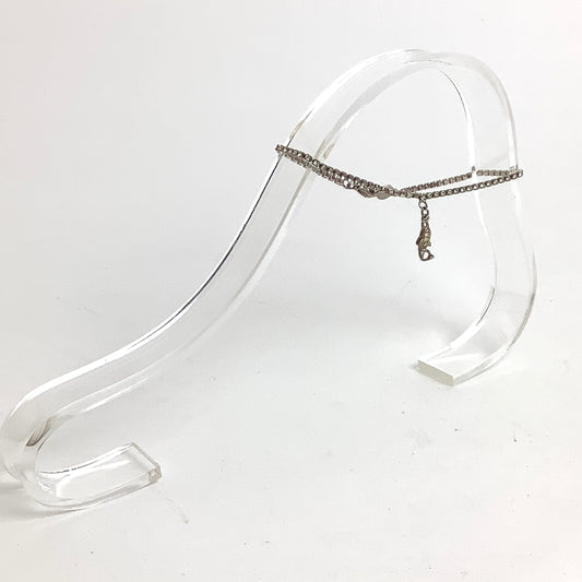 Vintage Rhinestone Anklet