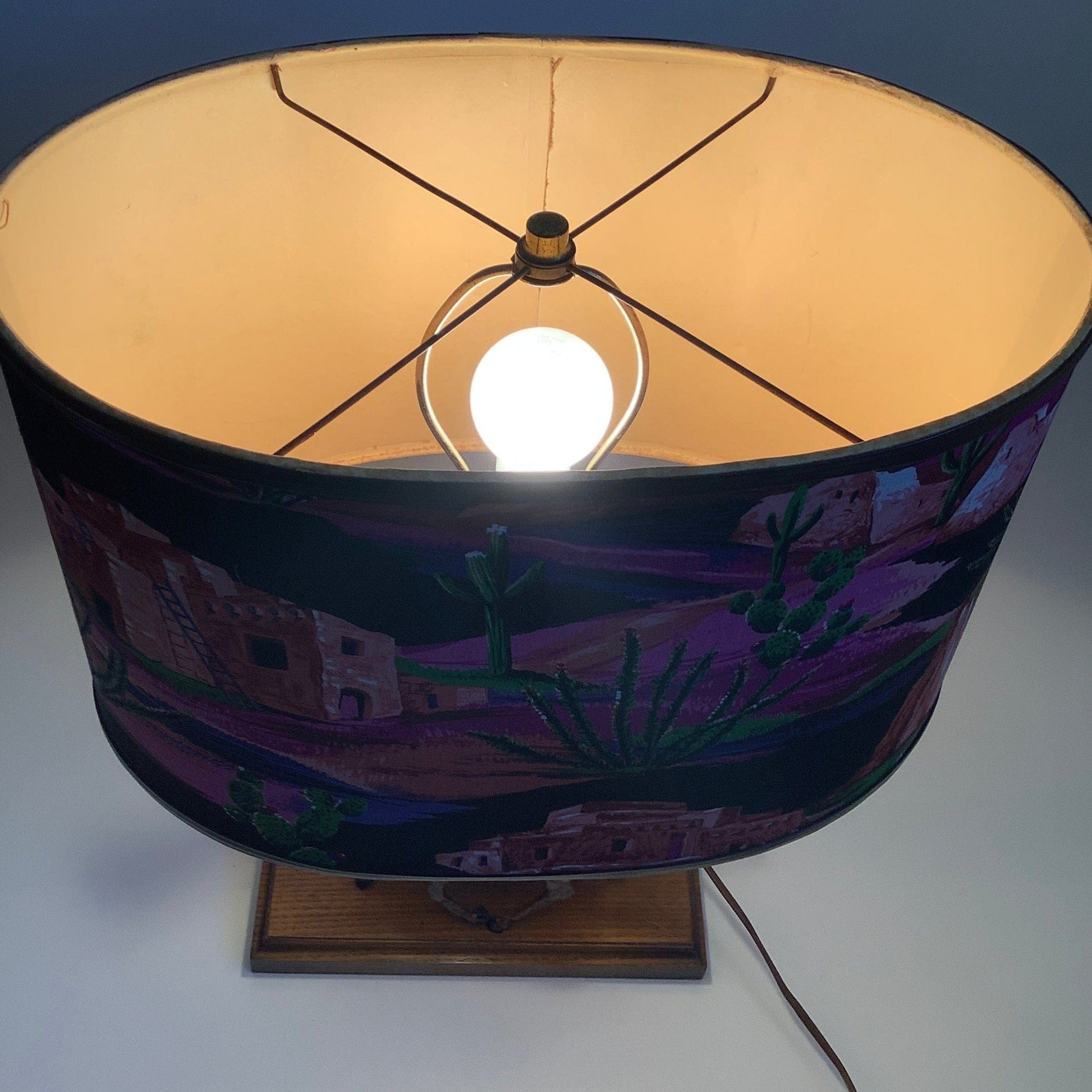 Vintage Southwestern Table Lamp