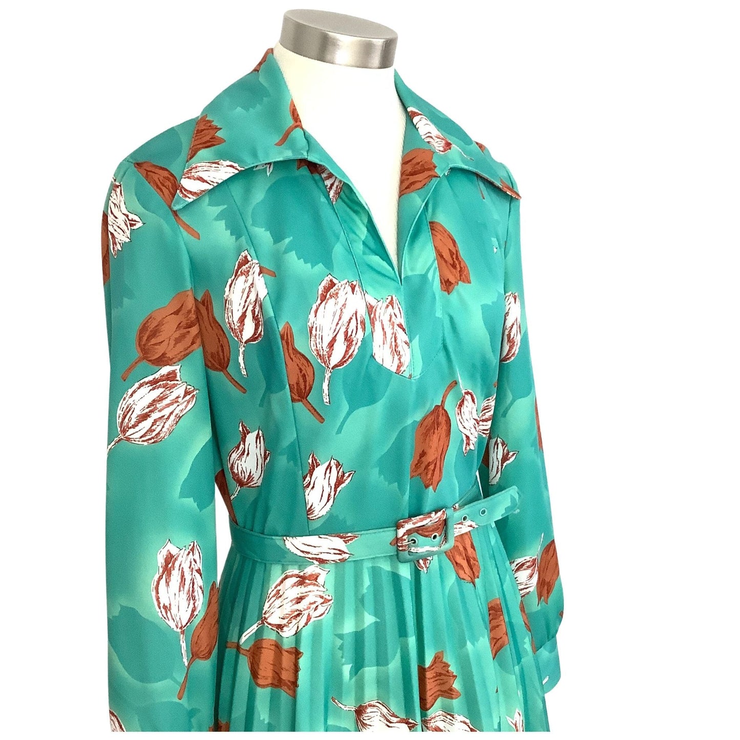Vintage Teal Dress