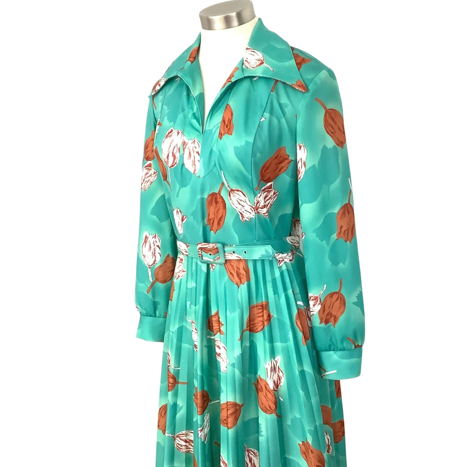 Vintage Teal Dress