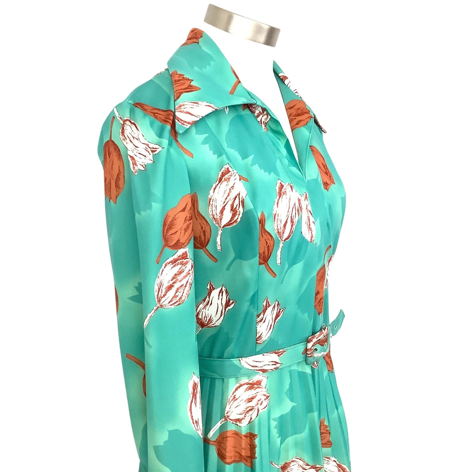 Vintage Teal Dress