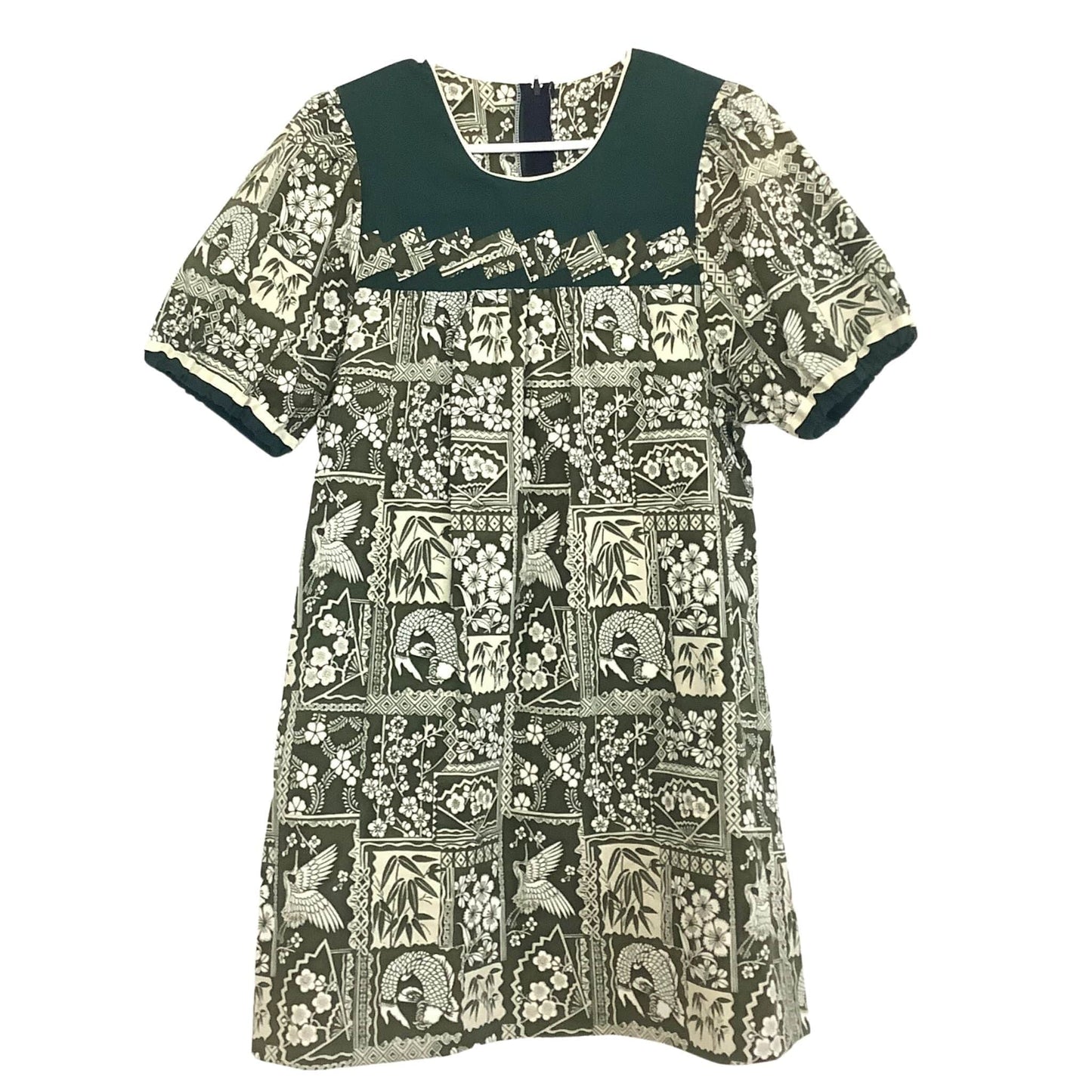 Vintage Tiki Mini Dress