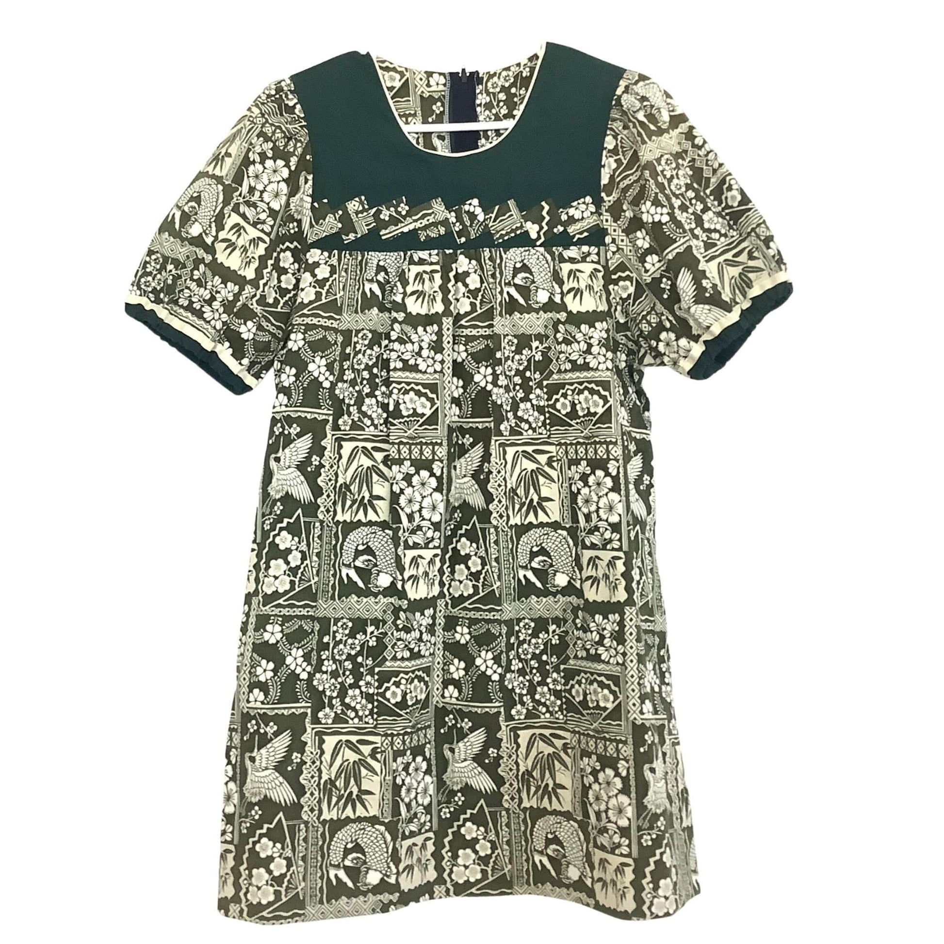 Vintage Tiki Mini Dress