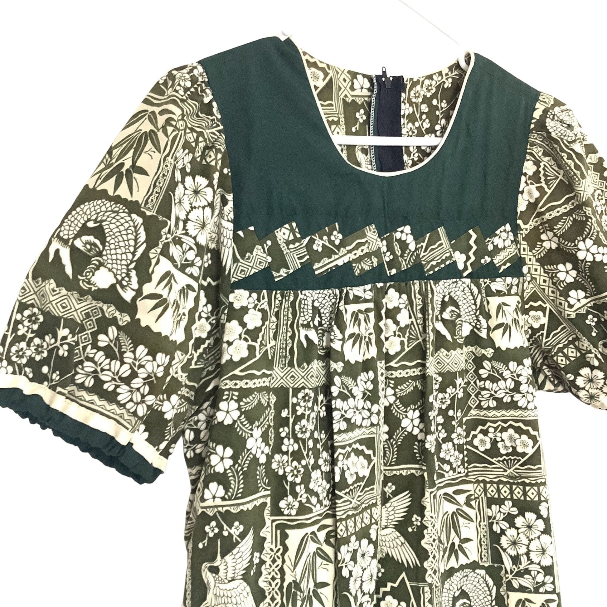 Vintage Tiki Mini Dress