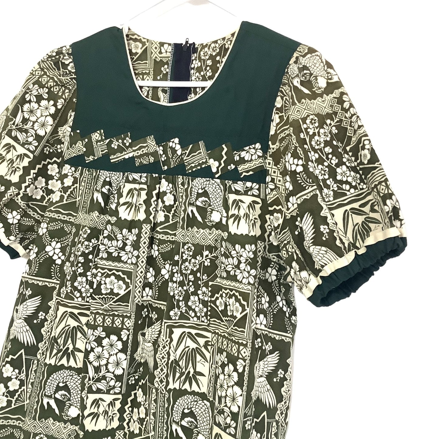 Vintage Tiki Mini Dress