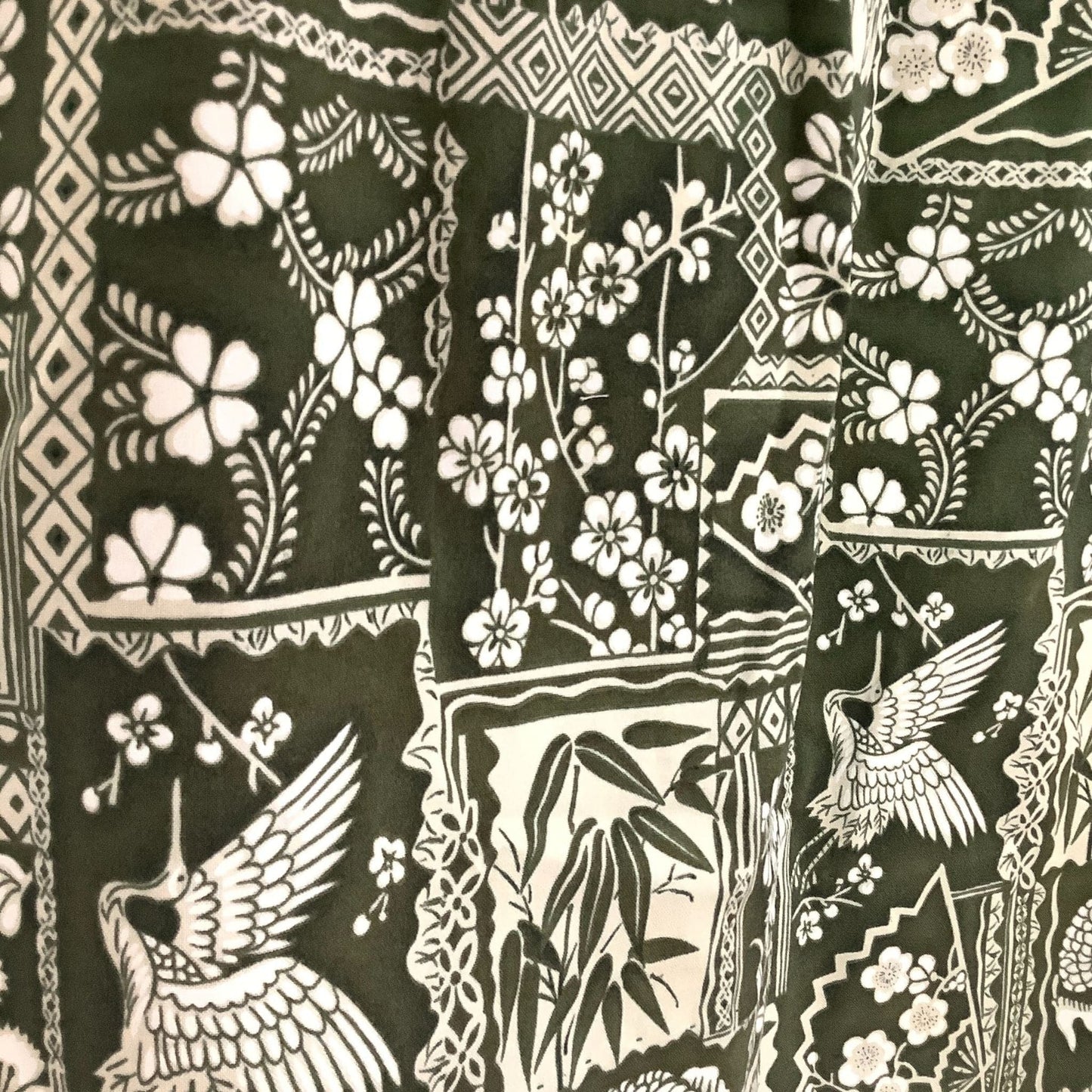 Vintage Tiki Mini Dress