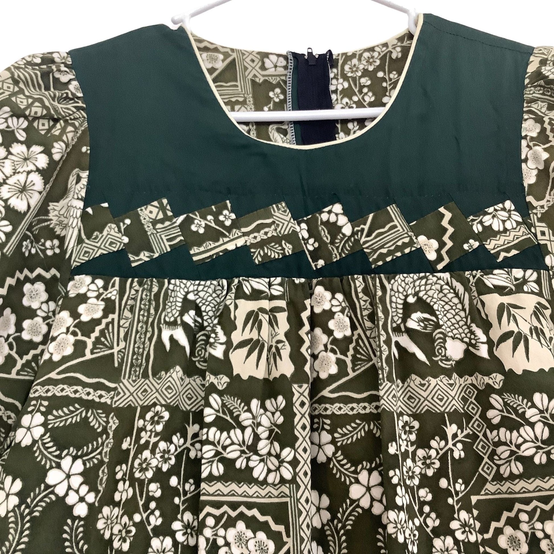 Vintage Tiki Mini Dress